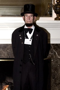 Joe Hamilton as Abraham Lincoln