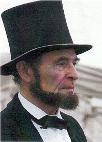 Joseph W. Ames as Abraham Lincoln