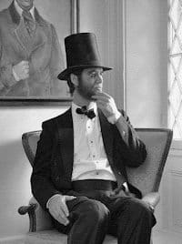 Mr. Duke Thompson as Abraham Lincoln