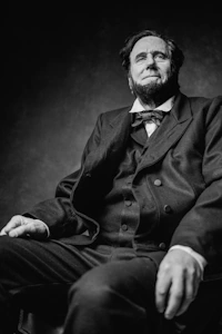 Mr. Michael Sky Danley as Abraham Lincoln.
