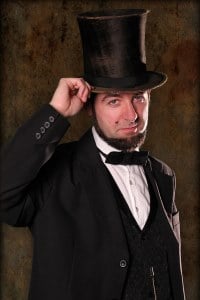 Rev. Christopher Small as Abraham Lincoln