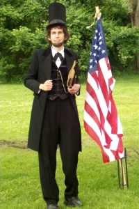 Danny Russel as Abraham Lincoln