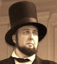 David Wolfe as Abraham Lincoln