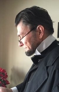 Dr. Jack Olsen as Abraham Lincoln
