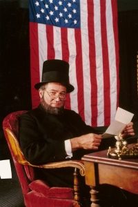 Gene Griessman as Abraham Lincoln