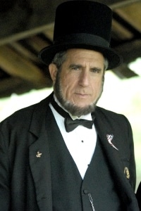 Homer Sewell as Abraham Lincoln