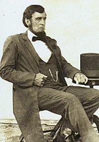 Jim Sayre as Abraham Lincoln