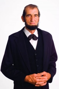 Stan DeHaan as Abraham Lincoln