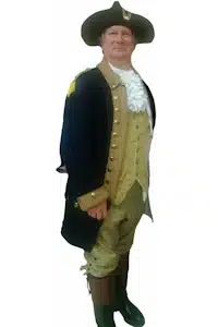 Mr. Dale Fellows of the Lincoln Presenters portraying George Washington.