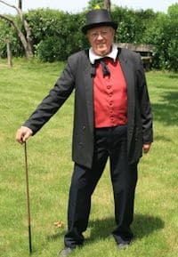 Mr. Frank Butwin as William Henry Harrison